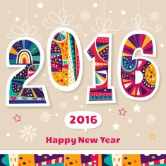 New Year Greeting Card N32