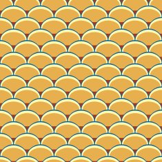 Seamless retro background in modern ikat pattern N4