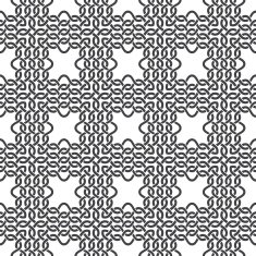 Seamless pattern of braided thread N6