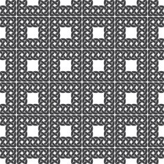 Seamless pattern of braided frames N2