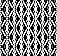 Black and white seamless pattern modern stylish N16