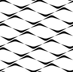Black and white seamless pattern modern stylish N18