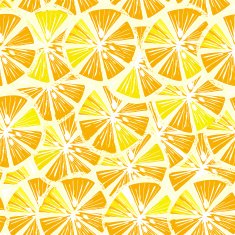 Orange colorful bright seamless pattern