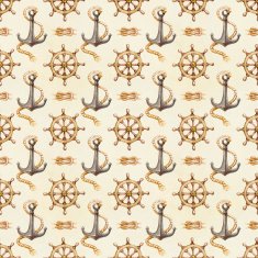 Seamless nautical pattern N38