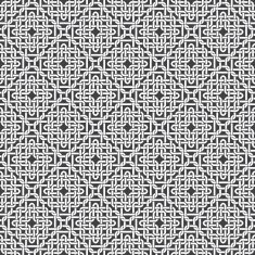Seamless pattern of braided thread N9