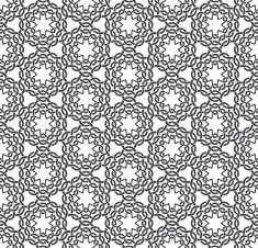 Seamless pattern of braided thread N12