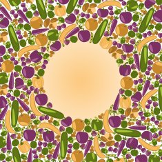 Vegetarian background with place for your text