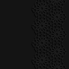 Abstract background with traditional ornament