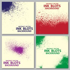 Grunge blots backgrounds N2