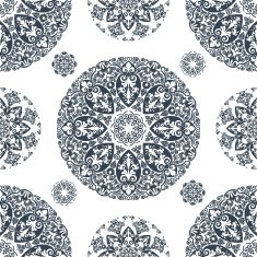 Elegant lace vintage seamless pattern