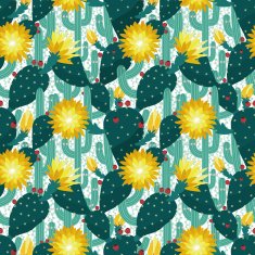 seamless pattern from cactuses N2
