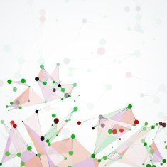 Futuristic abstract dna N2