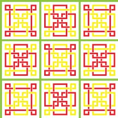 Seamless geometric background Vector pattern N3
