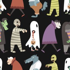 Halloween pattern 04
