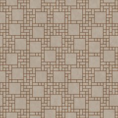 Brown Square Abstract Geometric Design Tile Pattern Repeat Backg