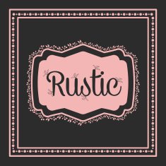 Rustic graphic design N8