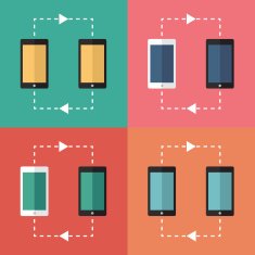Geometric vector pattern N9