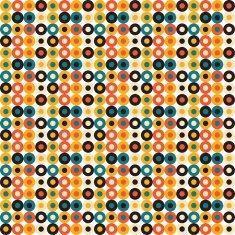 Geometric vector pattern N34
