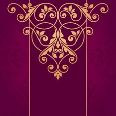 Floral Greeting Card N38