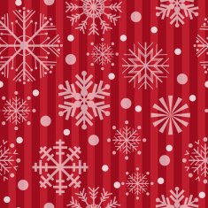 seamless pattern with snowflakes N16