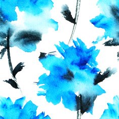 Blue Flowers N15