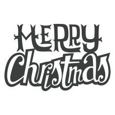 Christmas card Hand lettering Decorative pattern N10