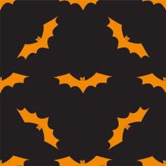 Seamless background with bats N10