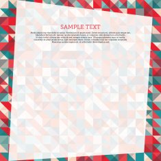 Geometric vector pattern N139