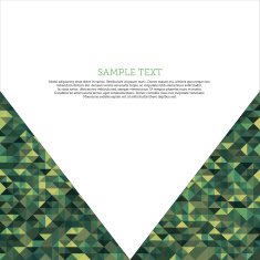 Geometric vector pattern N141