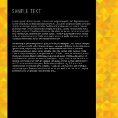 Geometric vector pattern N164