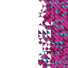 Geometric vector pattern N181