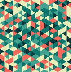 Geometric vector pattern N185