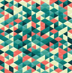 Geometric vector pattern N186