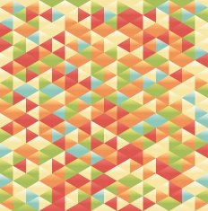 Geometric vector pattern N190