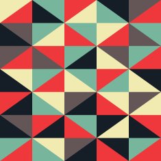 Geometric vector pattern N193