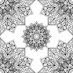 Vector ornamental pattern N4