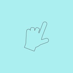 Mouse hand cursor vector illustration