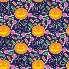 Halloween seamless pattern 3