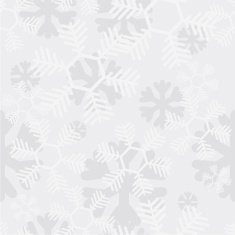 Vector modern snowflakes seamless background