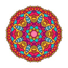 Vector mandala ornament N26