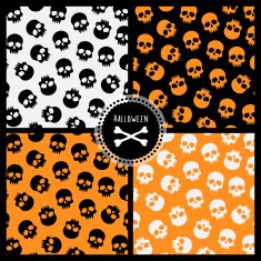 set of halloween patterns N2