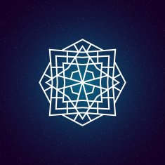 Sacred geometry illustration N3