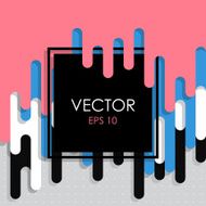 vector set with abstract background paint pouring around square N3