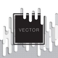 vector set with abstract background paint pouring around square N4