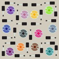 Nail polish pattern