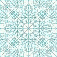 Geometric seamless ethnic background