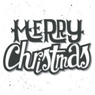 Christmas card Hand lettering Decorative pattern N13