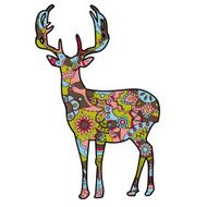 deer silhouette christmas