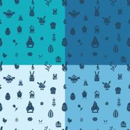 Easter Seamless Pattern N15