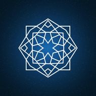 Sacred geometry illustration N4